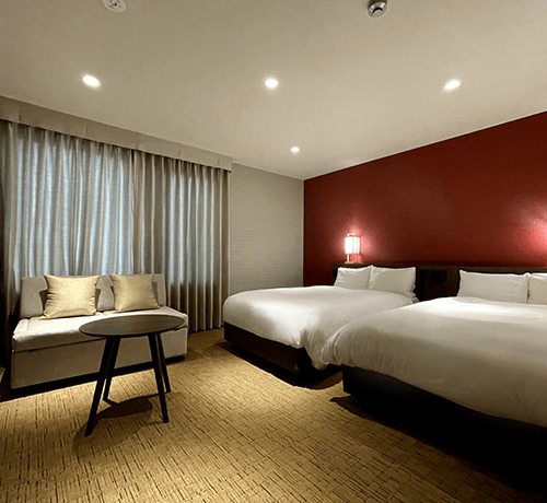 【Up to 3 Guests】Twin Room [Non-smoking]
