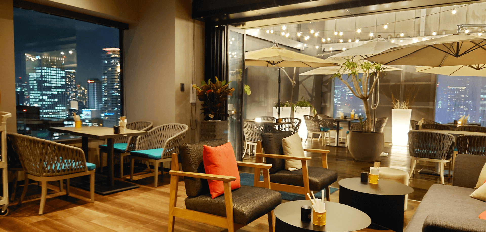 Rooftop bar