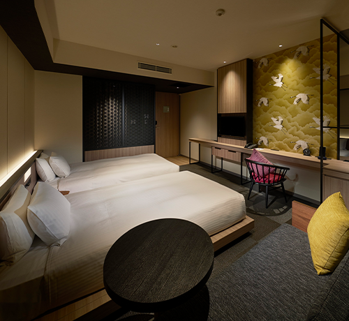 Japanese Modern Twin Rooms