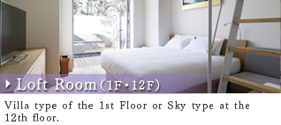 Loft room（1F・12F）