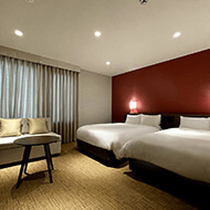 【Up to 3 Guests】Twin Room [Non-smoking]