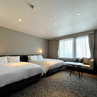 【Up to 4 Guests】Twin Room [Non-smoking]