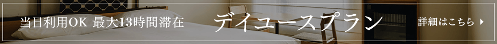 当日利用OK最大13時間滞在デイユースプラン