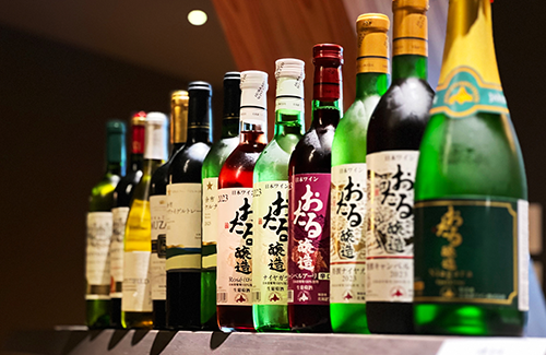 多彩なドリンクメニュー