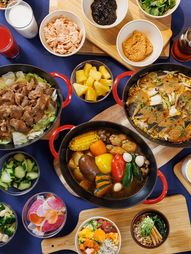 朝食ビュッフェ