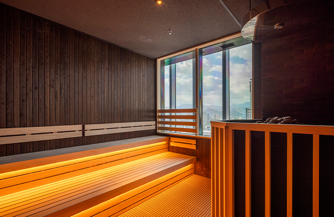 女湯 オートロウリュサウナ