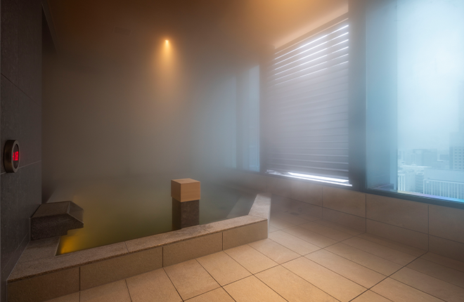 女湯 半露天風呂