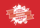 Hotels.com Loved By Guests Award 2019 を2年連続受賞いたしました！