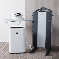 Rental equipment / Iron, Air cleaner