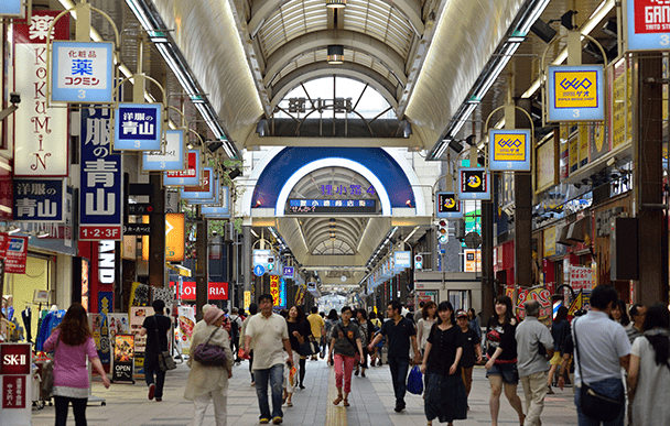 狸小路商店街1